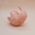 1970s Dust pink whale ashtray by Vohann of California